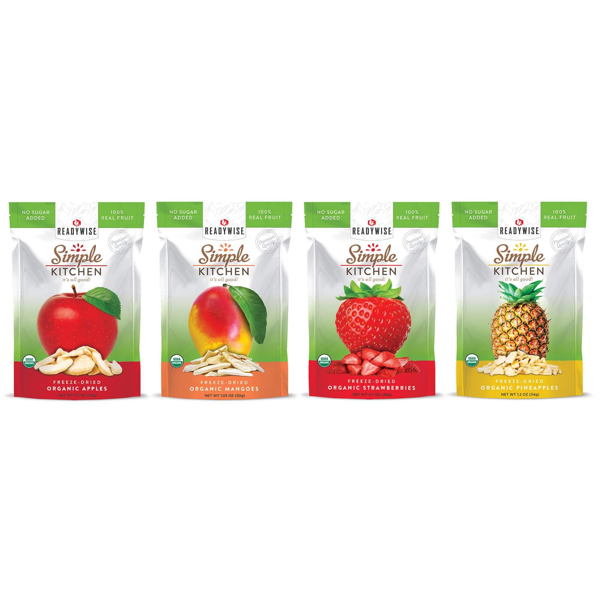 Simple Kitchen Organic Freeze-Dried Apples - 6 Pack – ReadyWise Outdoor