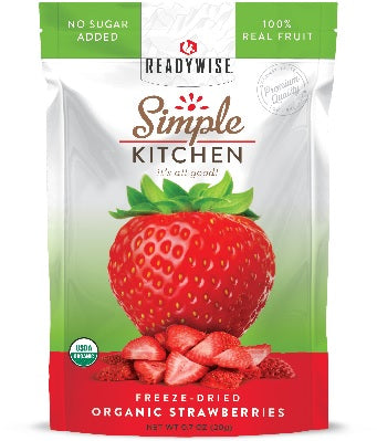 Organic Freeze-Dried Strawberries - 6 Pack