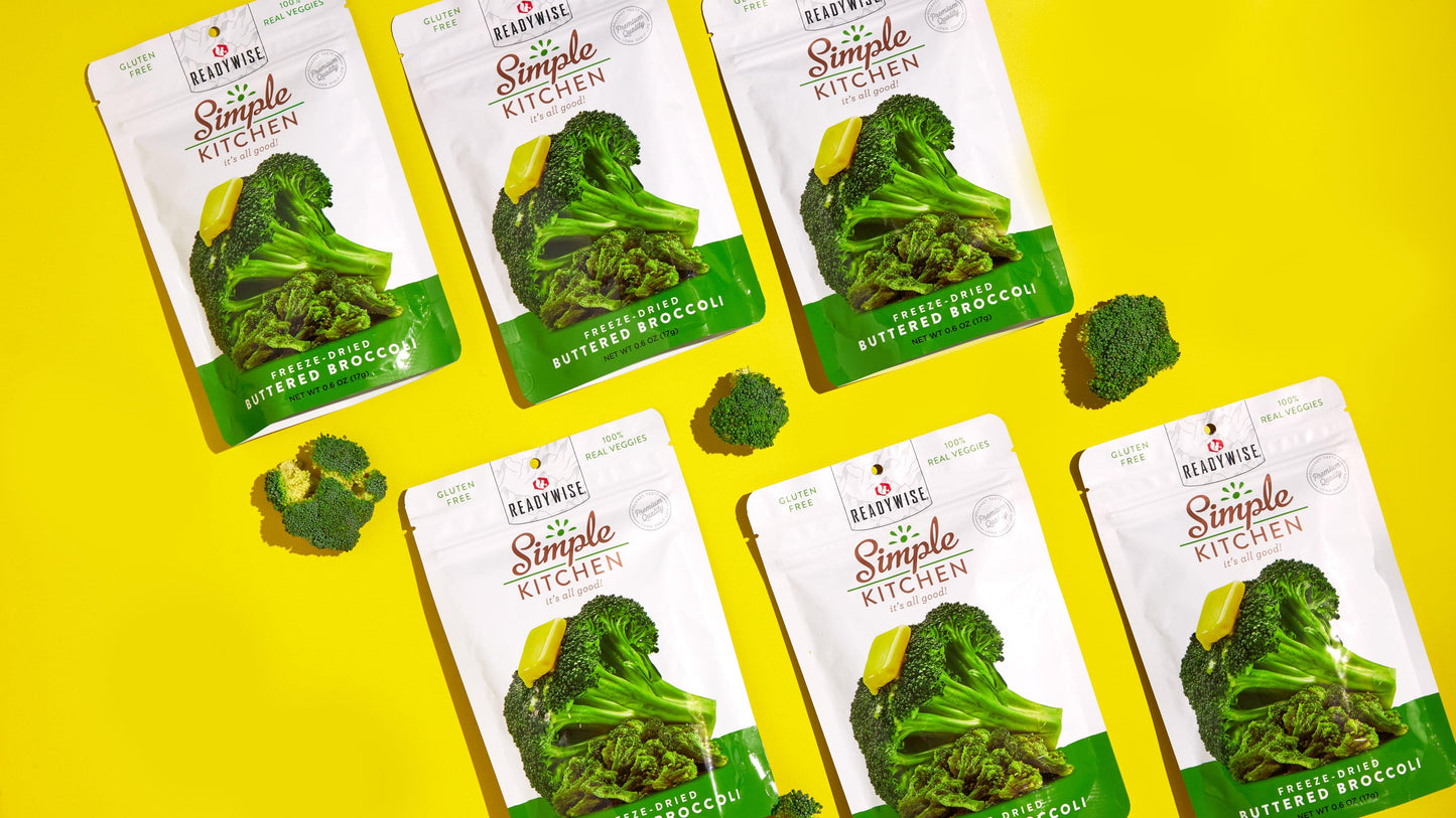 Simple Kitchen Buttered Broccoli - 6 Pack - Simple Kitchen Foods