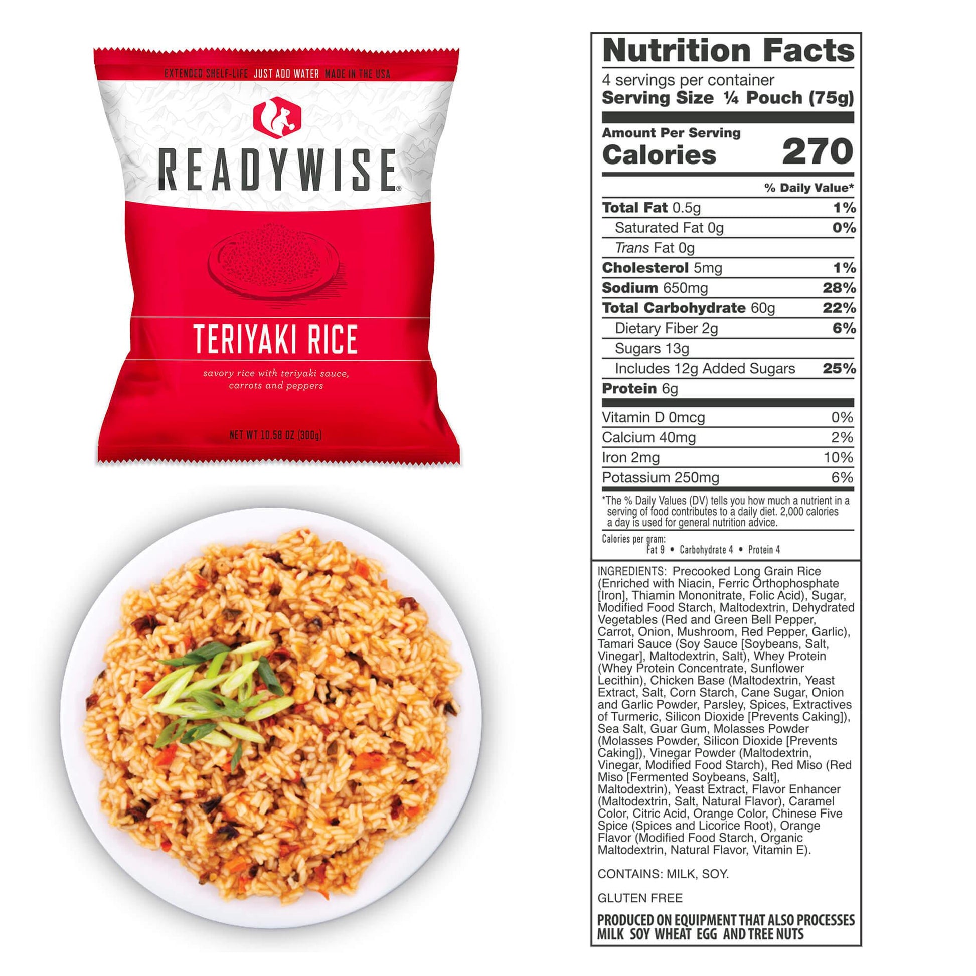 ReadyWise Sampler Bundle - Simple Kitchen Foods-Teriyaki-Rice