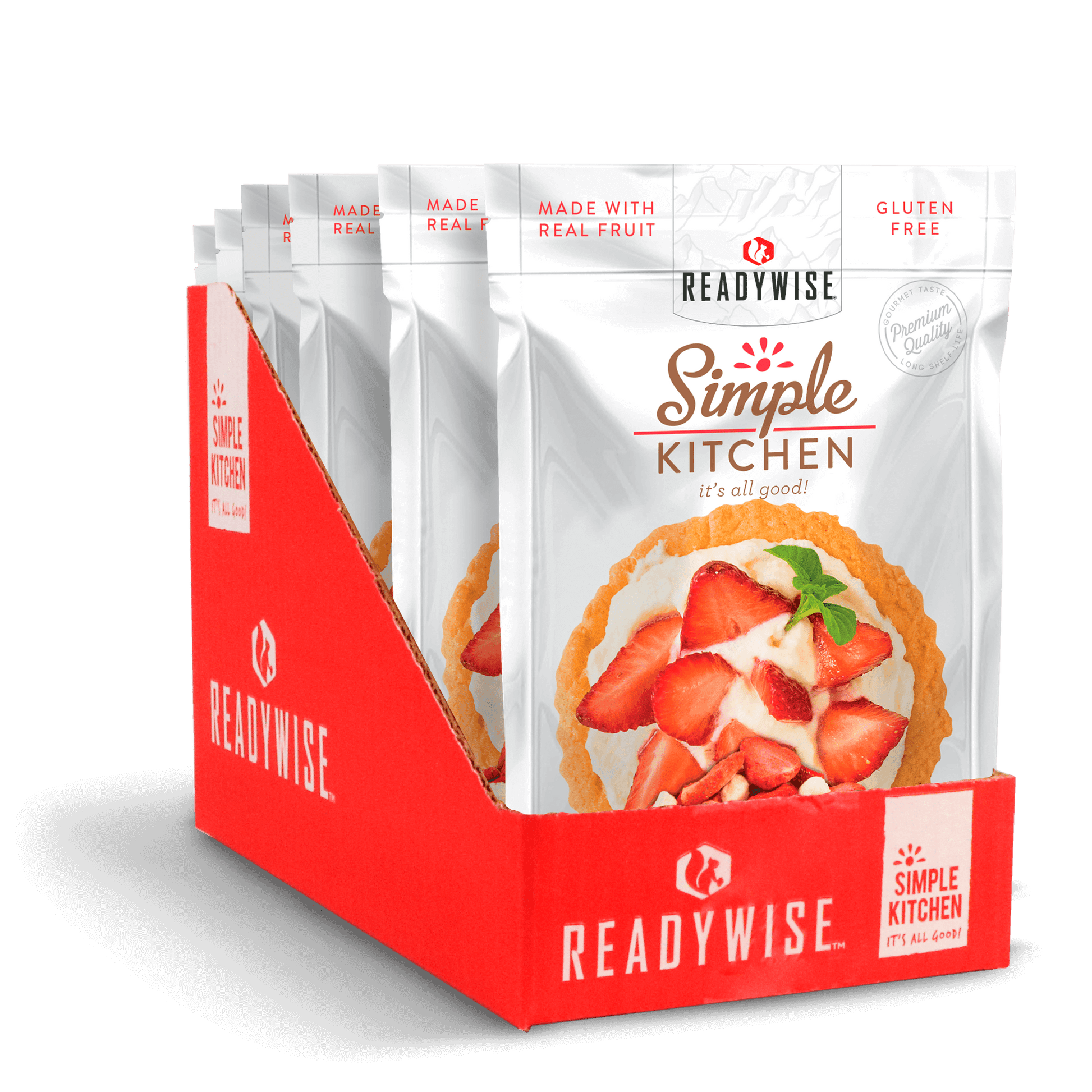 Simple Kitchen Strawberry Yogurt Tart - 6 Pack - Simple Kitchen Foods