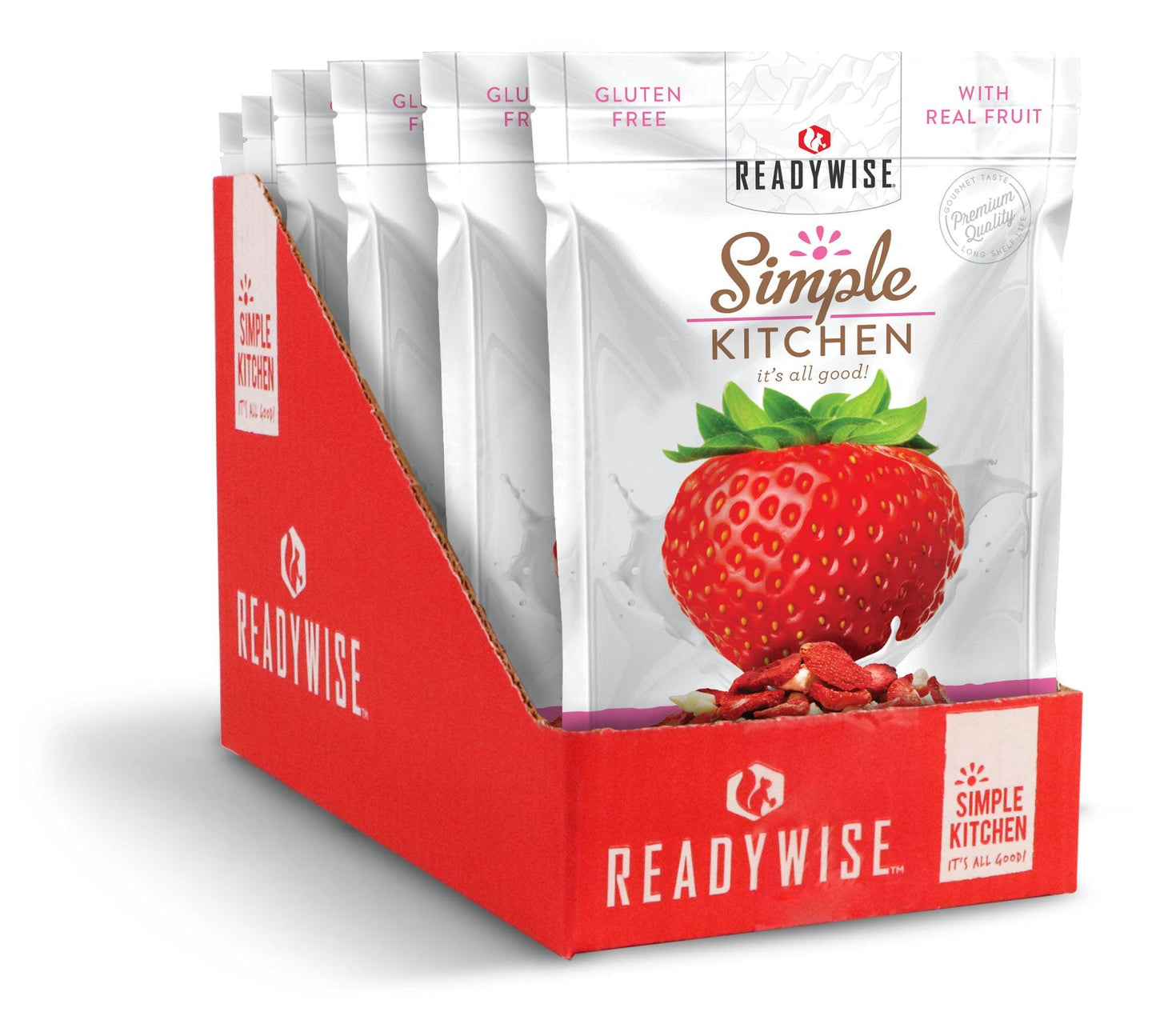 Freeze-Dried Strawberries & Yogurt - 6 Pack - Simple Kitchen Foods