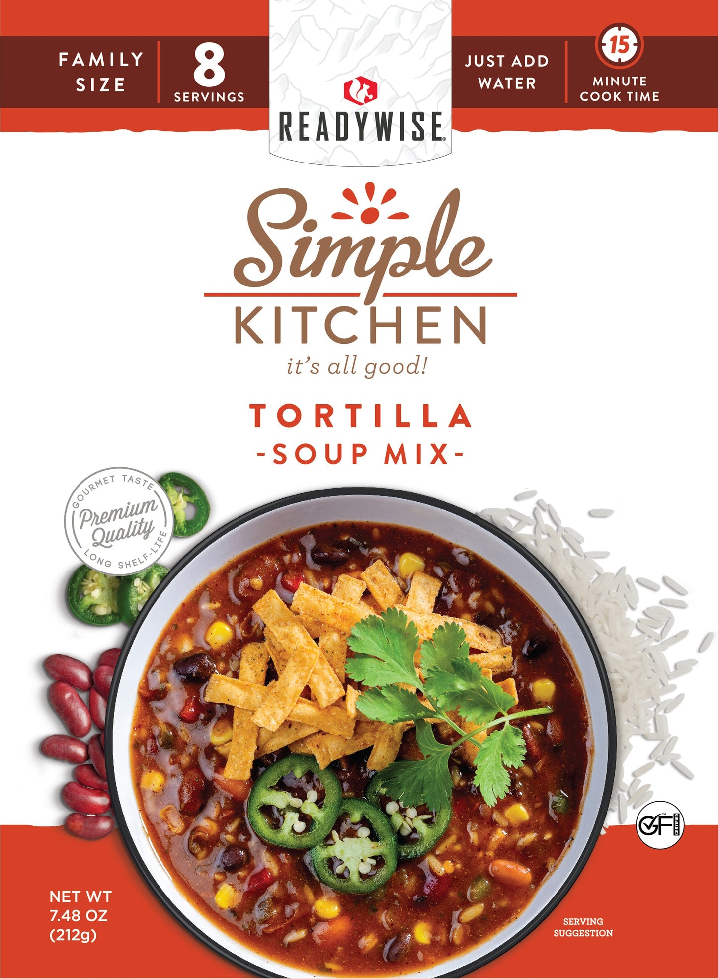 TORTILLA - Soup Mix - 6 Ct Case - 8 Servings