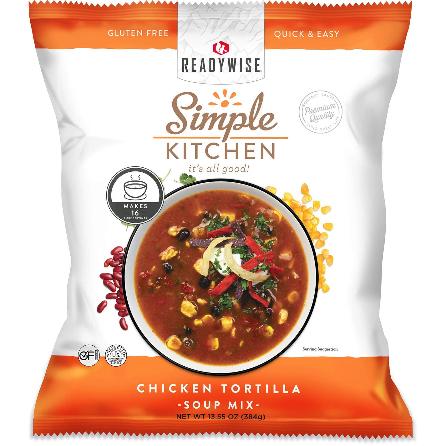 Chicken Tortilla Soup Mix - 16 Servings – Simple Kitchen Foods